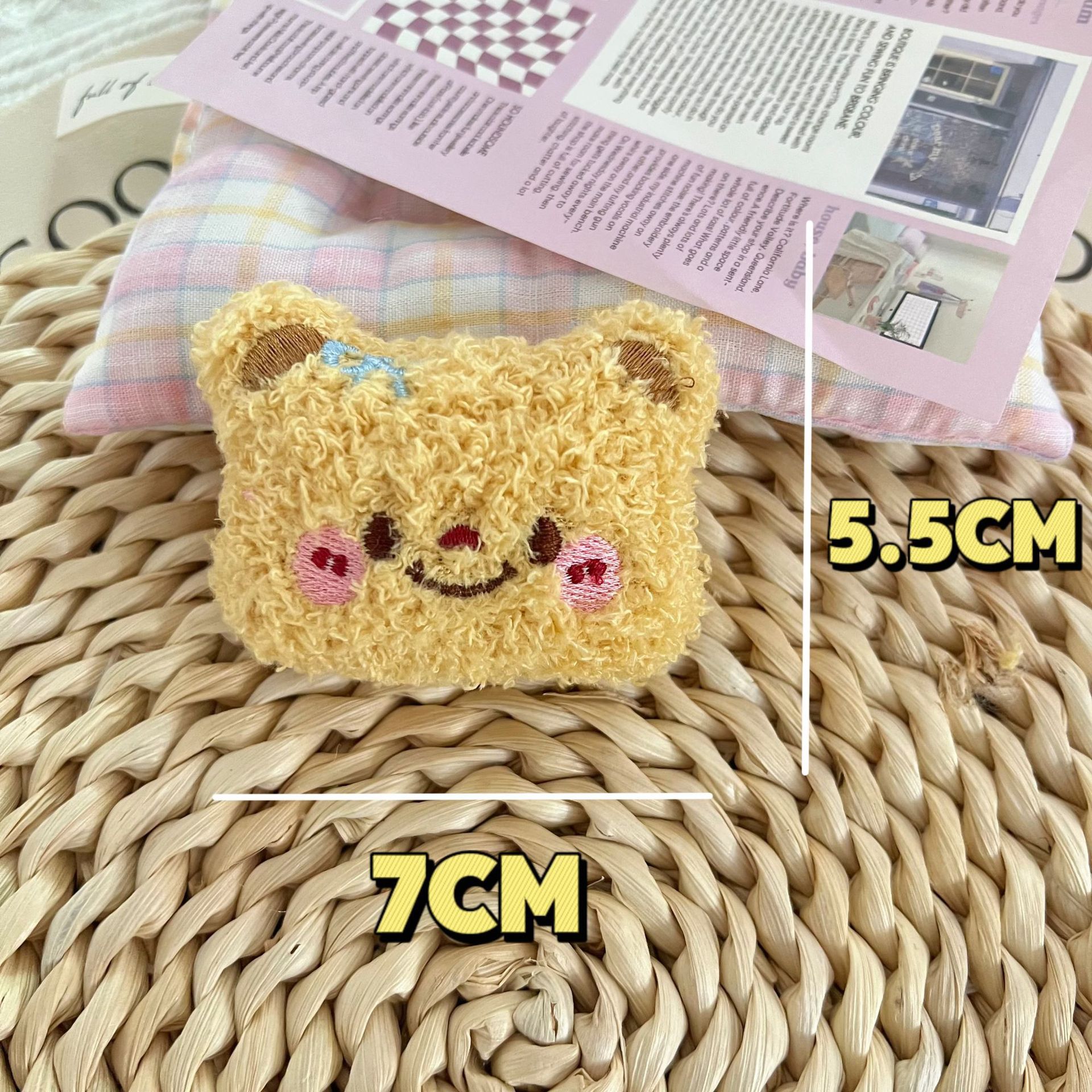 Car Accessories Xmas Gifts - 1Pcs Cartoon Butter Bear Plush Toy