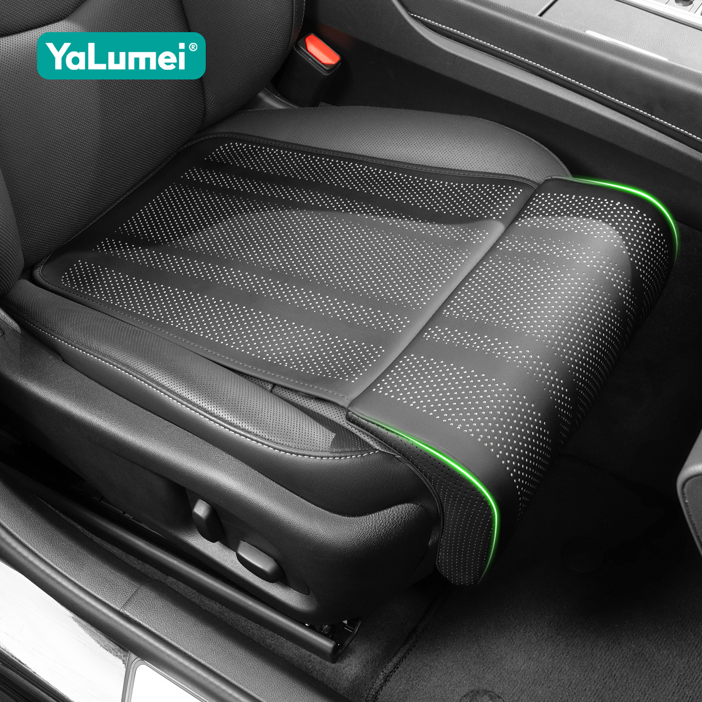 Car Seat Cushion Memory Foam - Driver Leg Support Pillow Extension Pad
