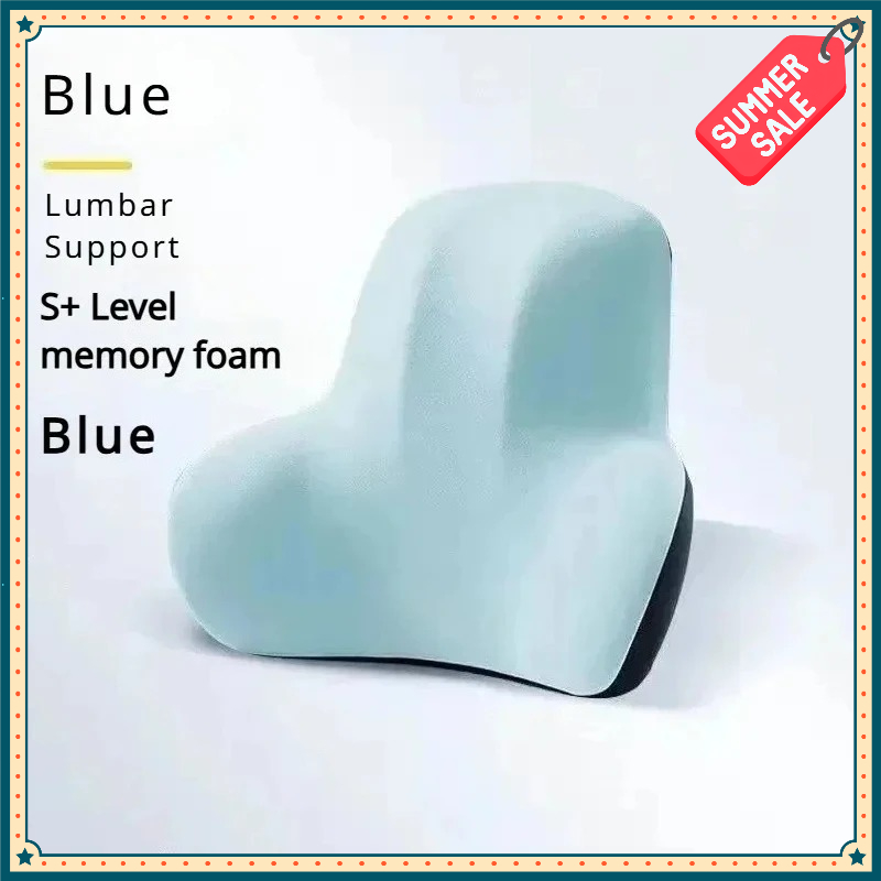 Car Seat Cushion Memory Foam - 2025 New Upgraded Lumbar Support Pillow