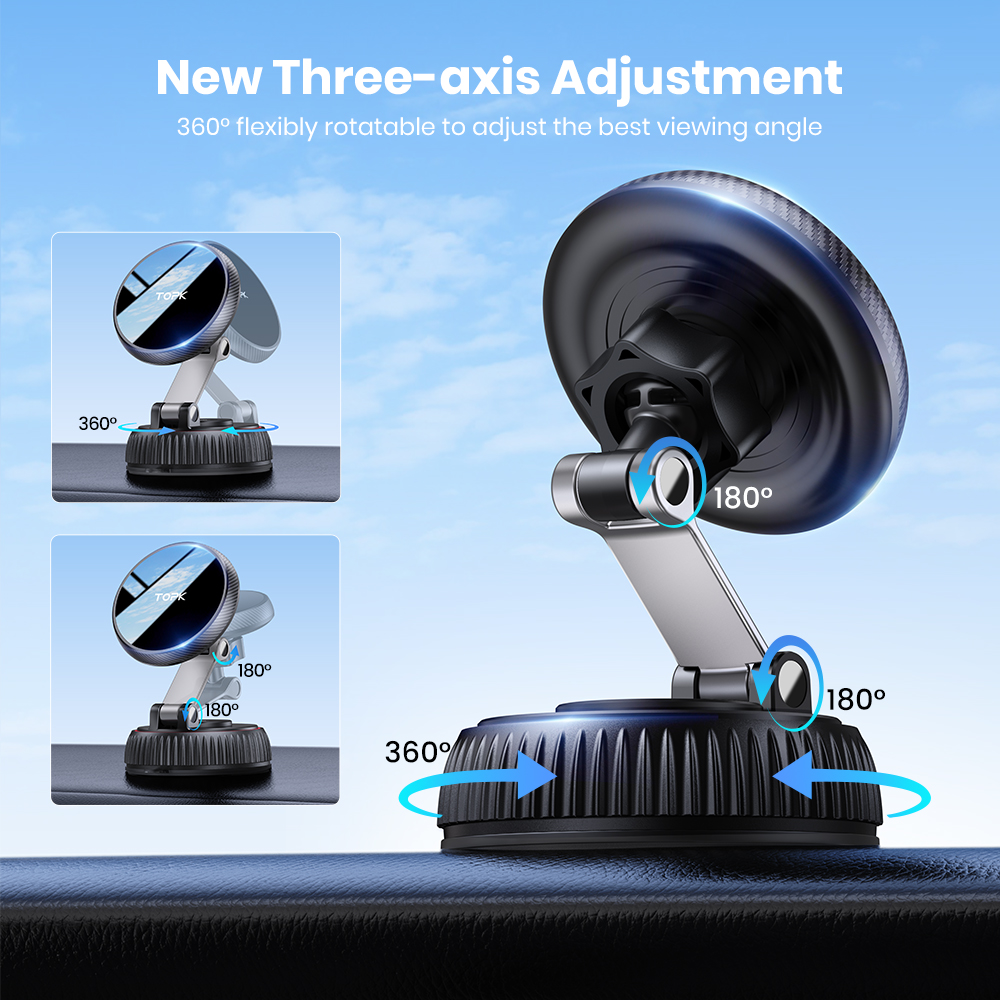 TOPK Magnetic Car Phone Holder - огляд і ціна Car Phone Holder Magnetic