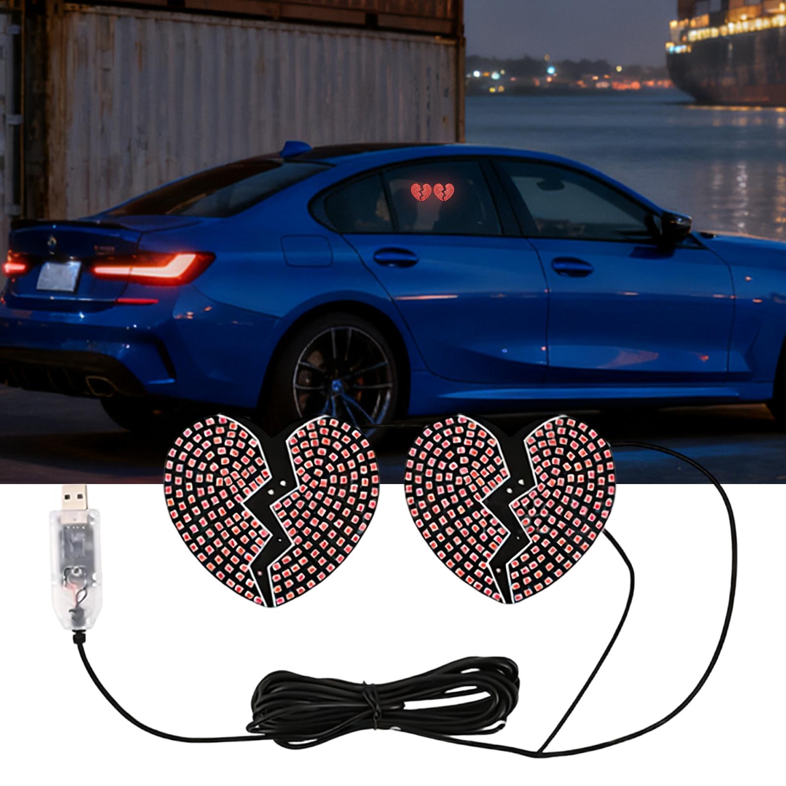 Car LED Ambient Light Love Hea - огляд і ціна Led Interior Ambient Light
