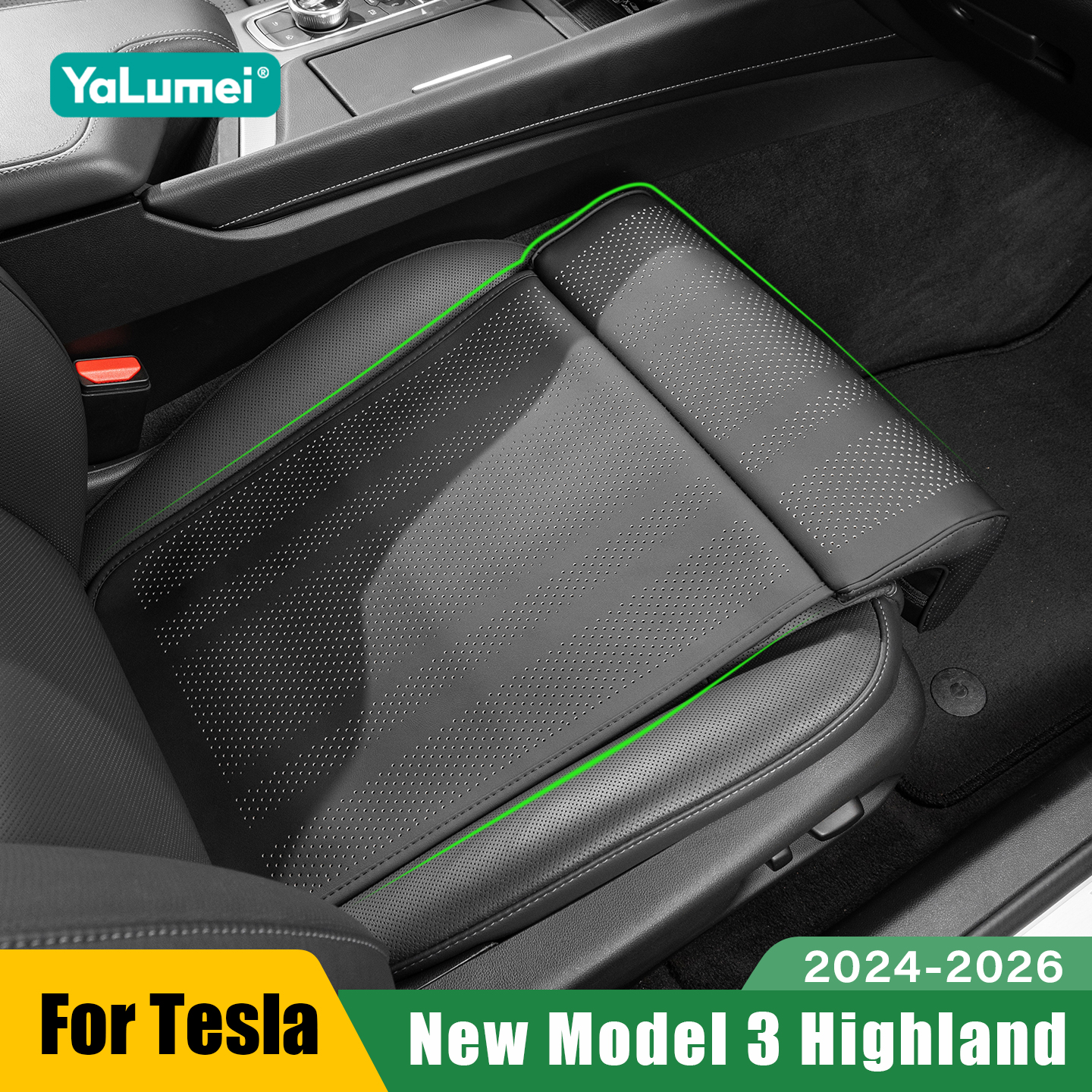 For Tesla New Model 3 Highland - огляд і ціна Car Seat Cushion Memory Foam