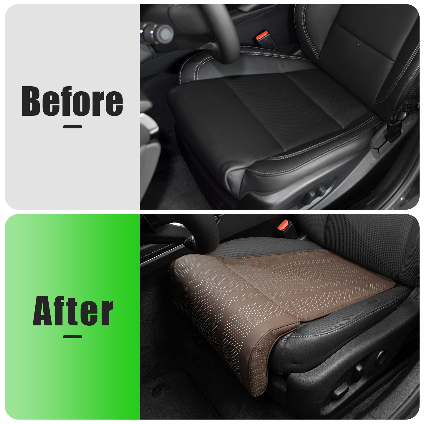 For Tesla New Model 3 Highland - огляд і ціна Car Seat Cushion Memory Foam