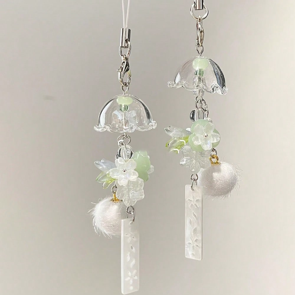 1PC Jellyfish Wind Chime Penda - огляд і ціна Car Accessories Bangkok