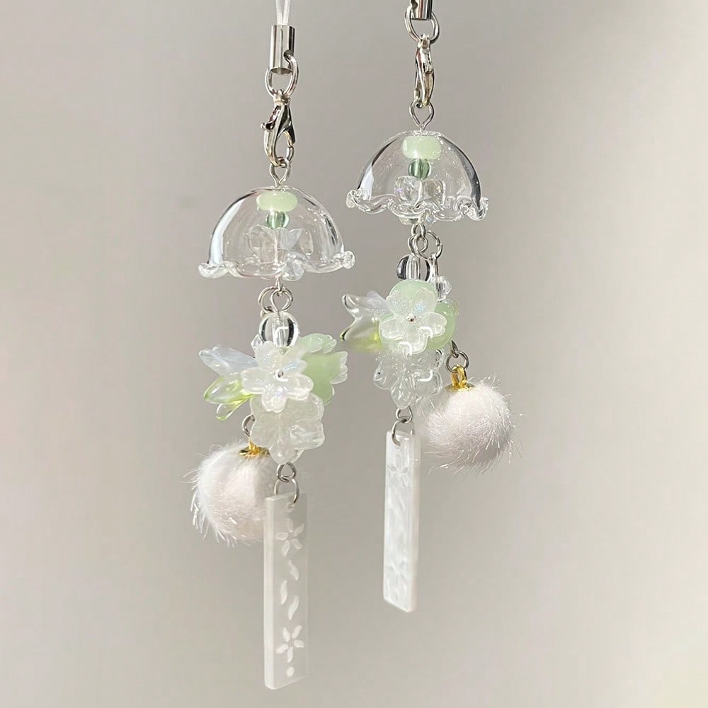 1PC Jellyfish Wind Chime Penda - огляд і ціна Car Accessories Bangkok