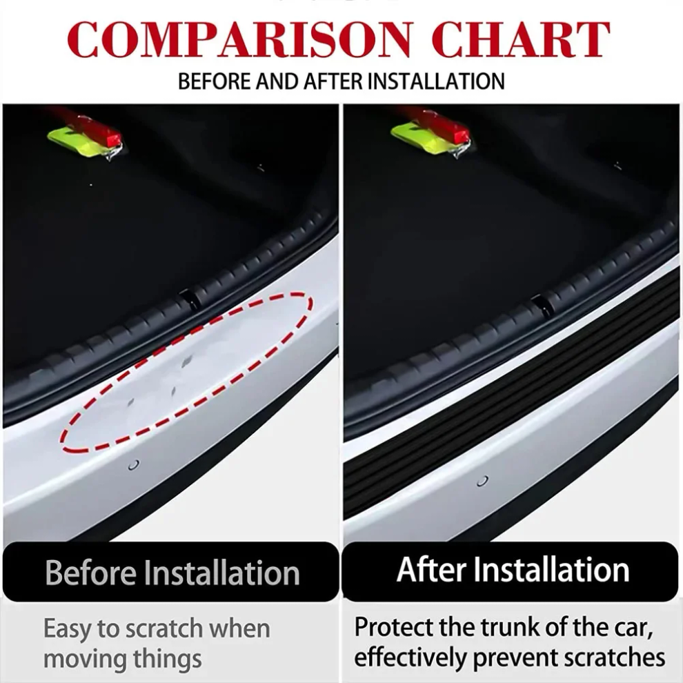 Anti-scratch Car Trunk Door Si - огляд і ціна Bumper Guard Protector