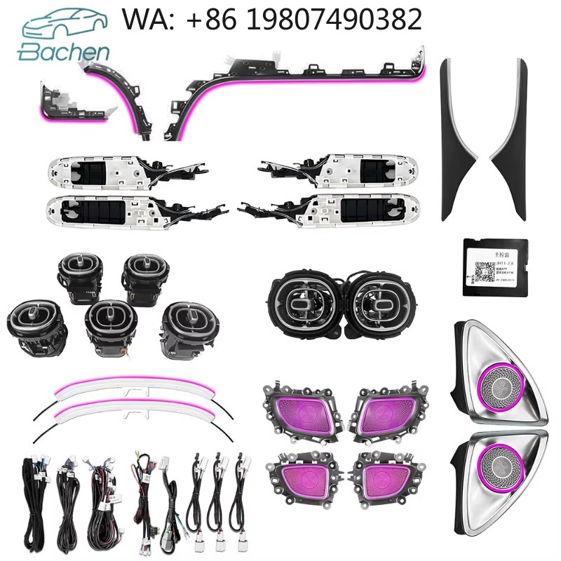 64 Color Front Rear Air Vent L - огляд і ціна Led Interior Ambient Light