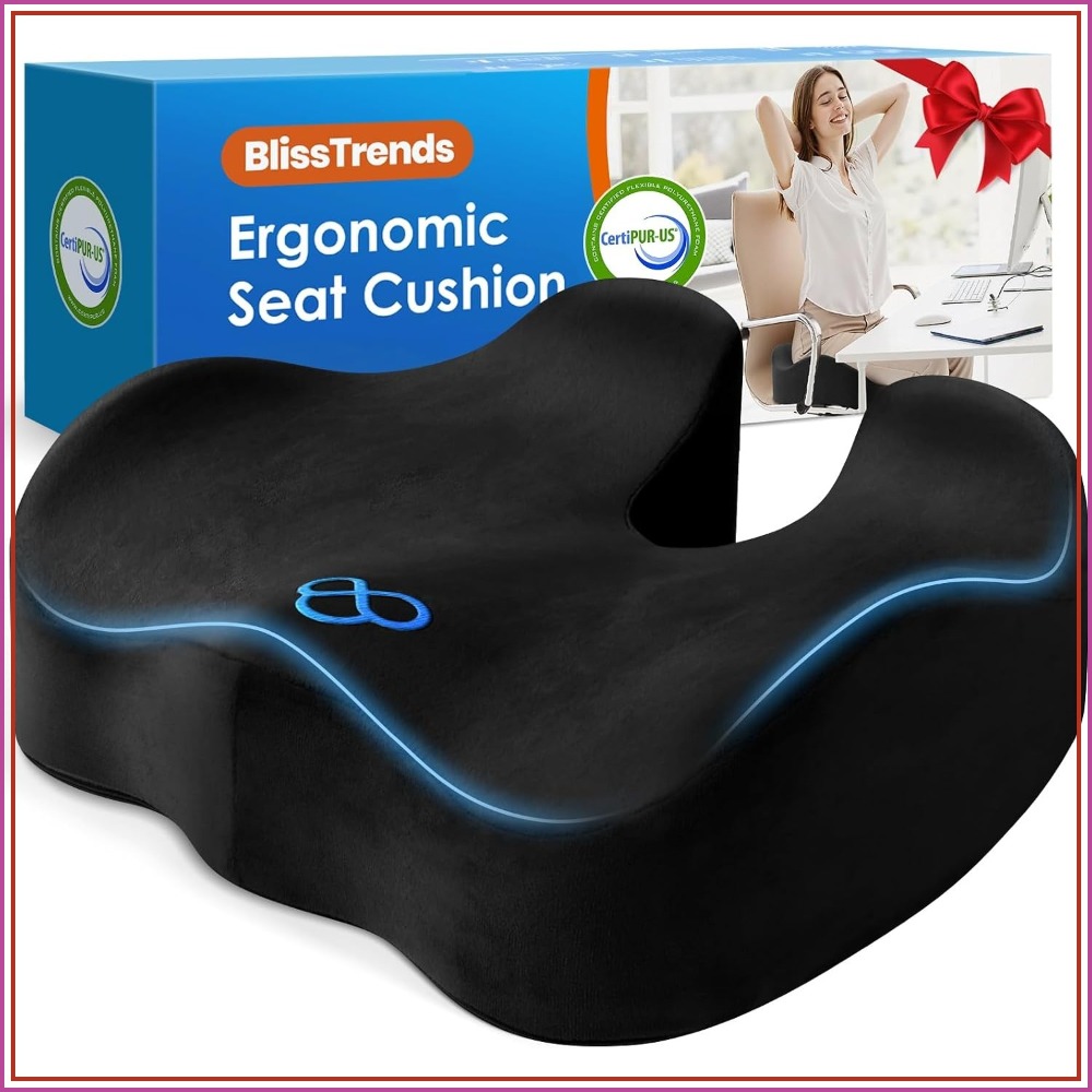 Thick Memory Foam Seat Cushion - огляд і ціна Car Seat Cushion Memory Foam