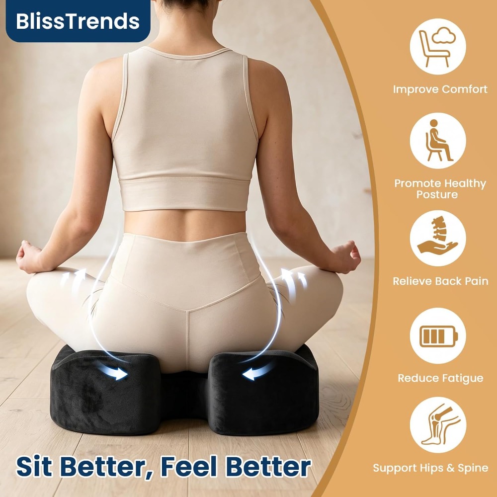 Thick Memory Foam Seat Cushion - огляд і ціна Car Seat Cushion Memory Foam