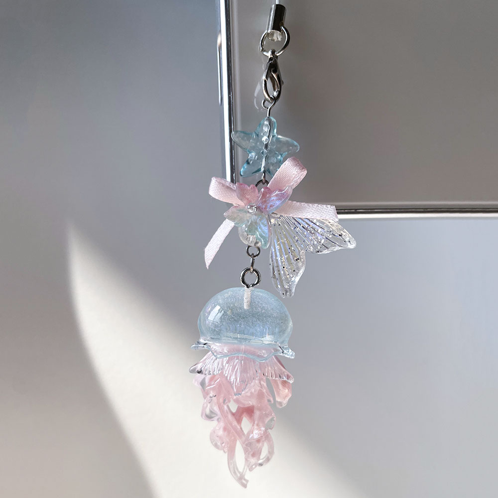 Blue Pink Jellyfish Phone Char - огляд і ціна Car Accessories Bangkok