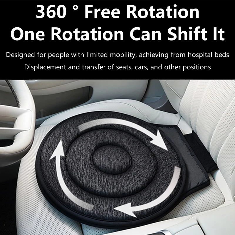 360 Degree Rotating Seat Cushi - огляд і ціна Car Seat Cushion Memory Foam
