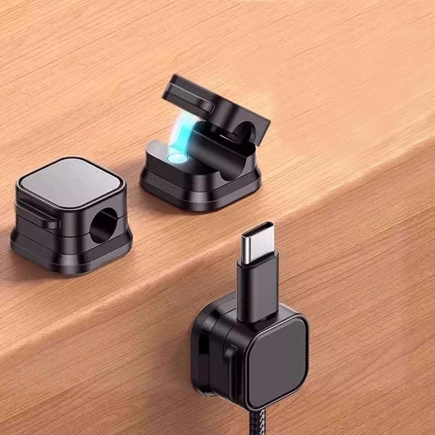 3 Pack Black Cord Organizer Sp - огляд і ціна Car Cable Organizer