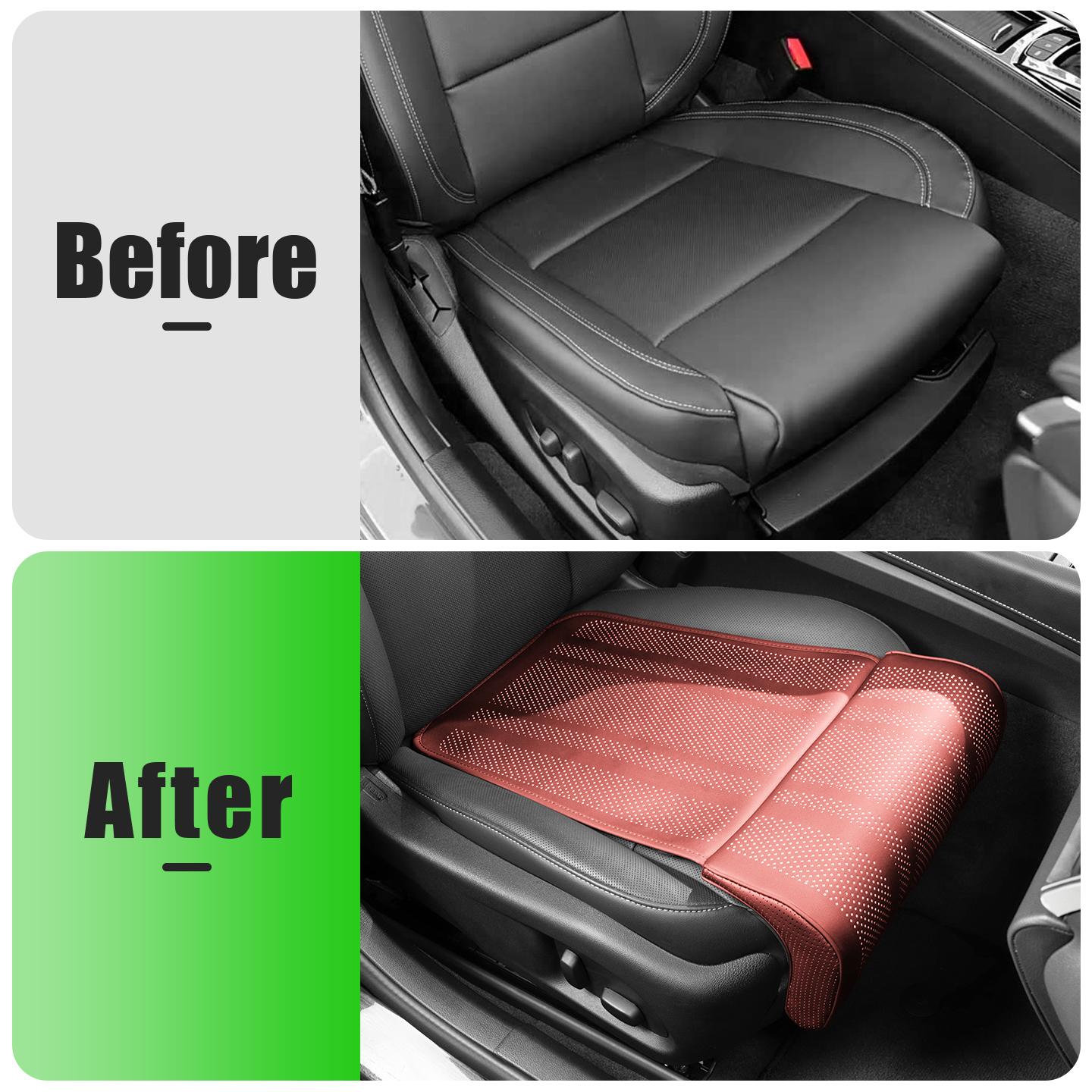 Driver Leg Support Pillow Exte - огляд і ціна Car Seat Cushion Memory Foam