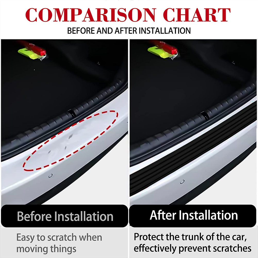 Universal Car Trunk Door Sill  - огляд і ціна Bumper Guard Protector