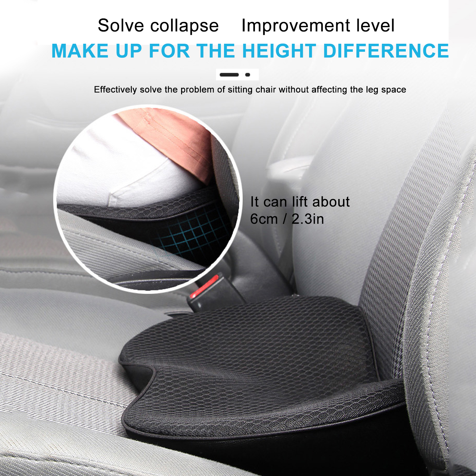Car Seat Cushion Mini Memory F - огляд і ціна Car Seat Cushion Memory Foam