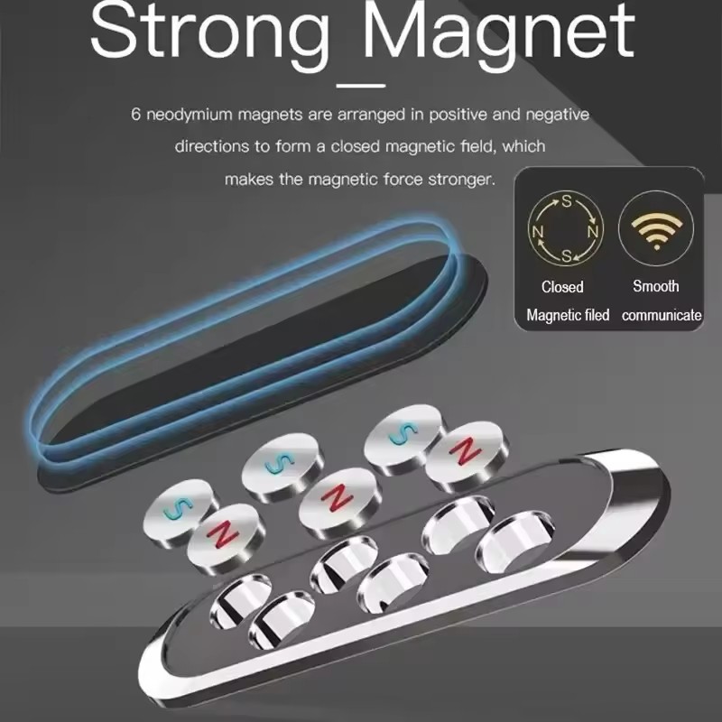 Strip Metal Magnetic Phone Hol - огляд і ціна Car Phone Holder Magnetic