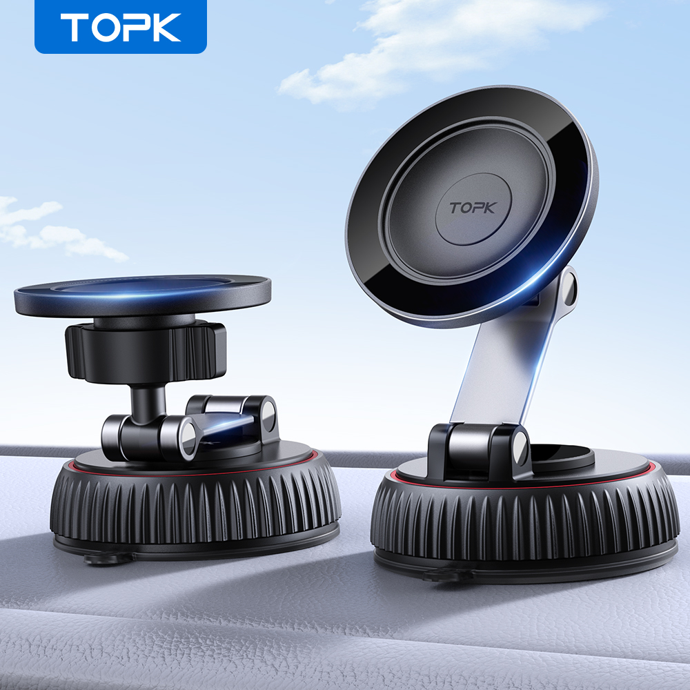 TOPK Magnetic Car Phone Mount  - огляд і ціна Car Phone Holder Magnetic