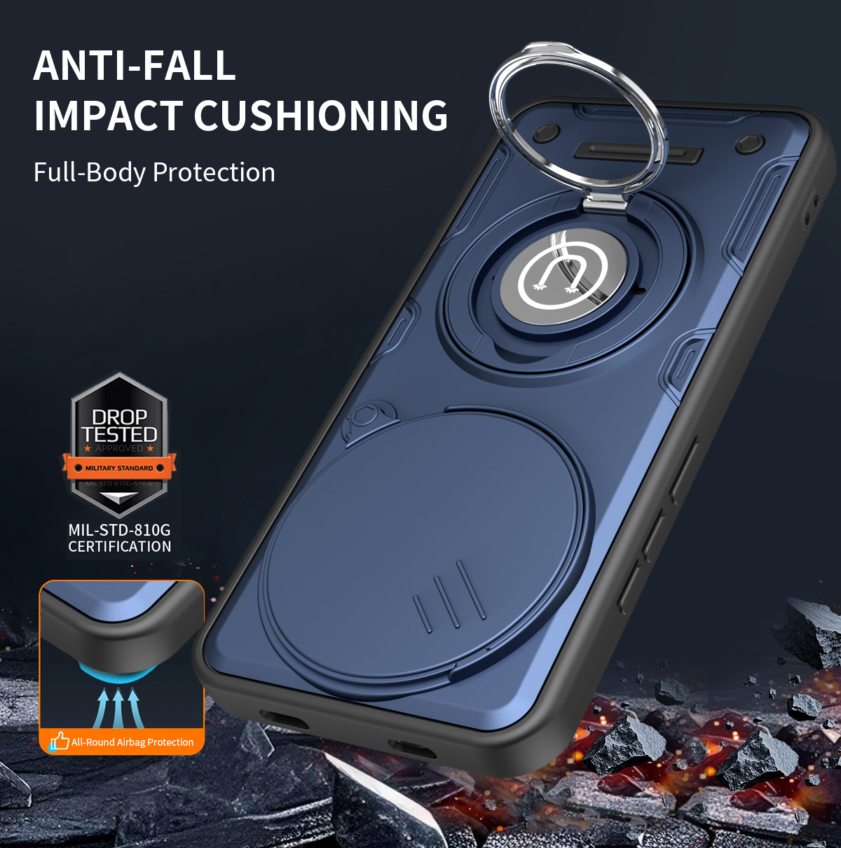 Anti Slip Color Matte PC+TPU H - огляд і ціна Car Phone Holder Magnetic