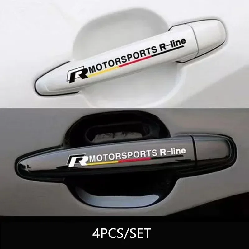 Car Door Handle Bowl Sticker A - огляд і ціна Car Accessories Logo