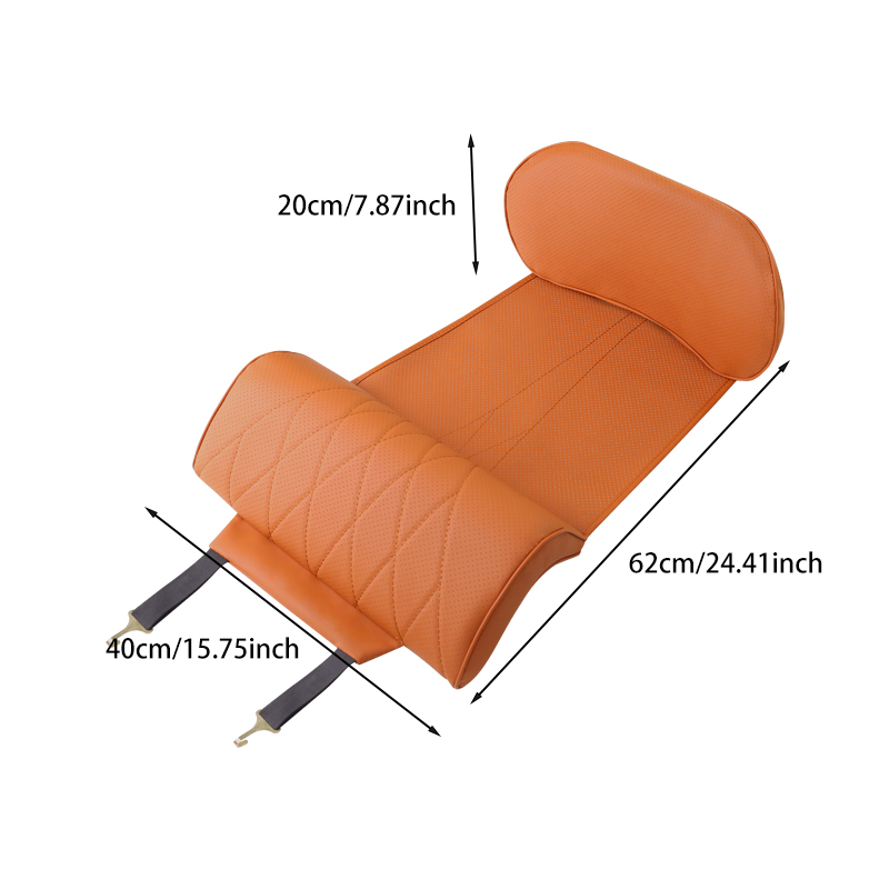 Nappa Leather Leg Support Exte - огляд і ціна Car Seat Cushion Memory Foam