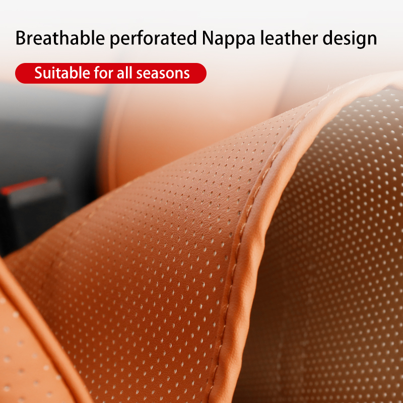 Nappa Leather Leg Support Exte - огляд і ціна Car Seat Cushion Memory Foam