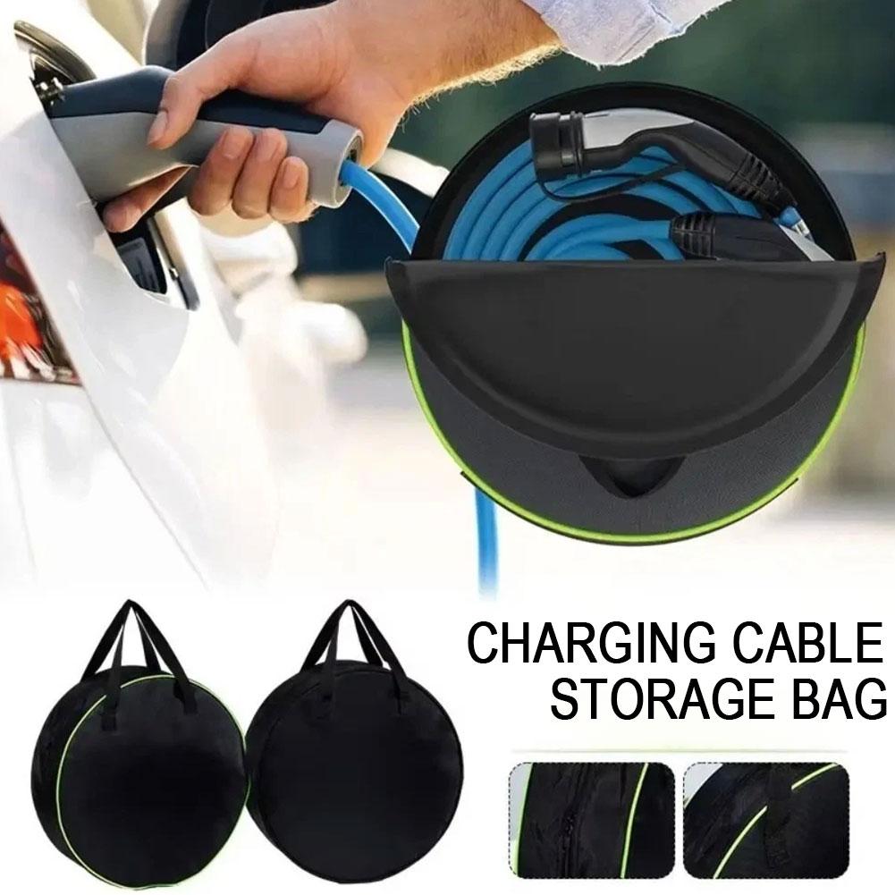 Durable Round Car Charge Cable - огляд і ціна Car Cable Organizer