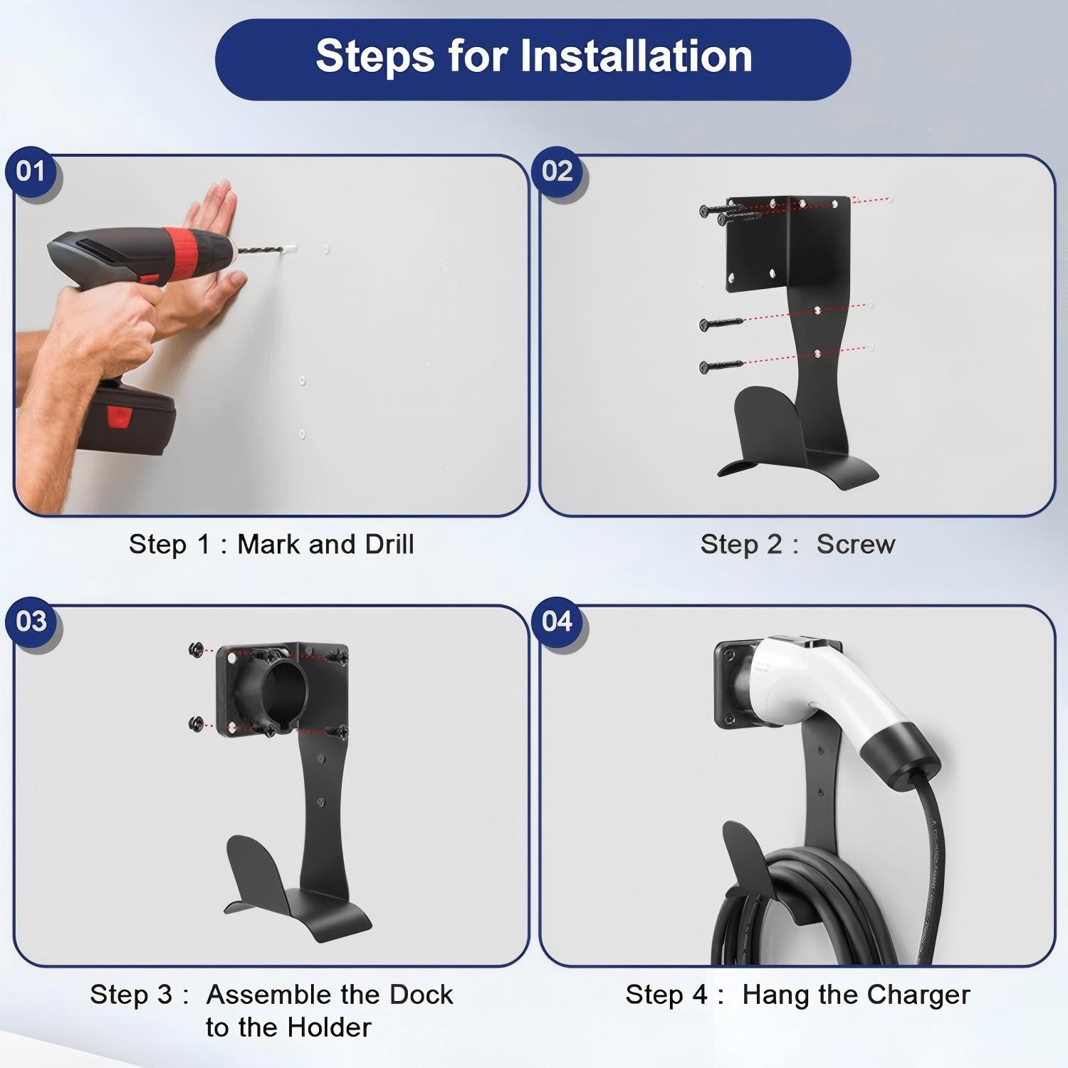 EV Charger – Cable Holder for  - огляд і ціна Car Cable Organizer
