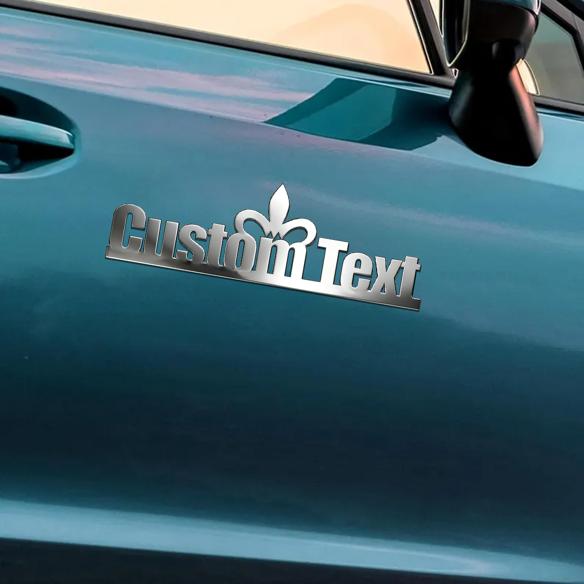 Classic Font Chic Crown Metal  - огляд і ціна Car Accessories Logo