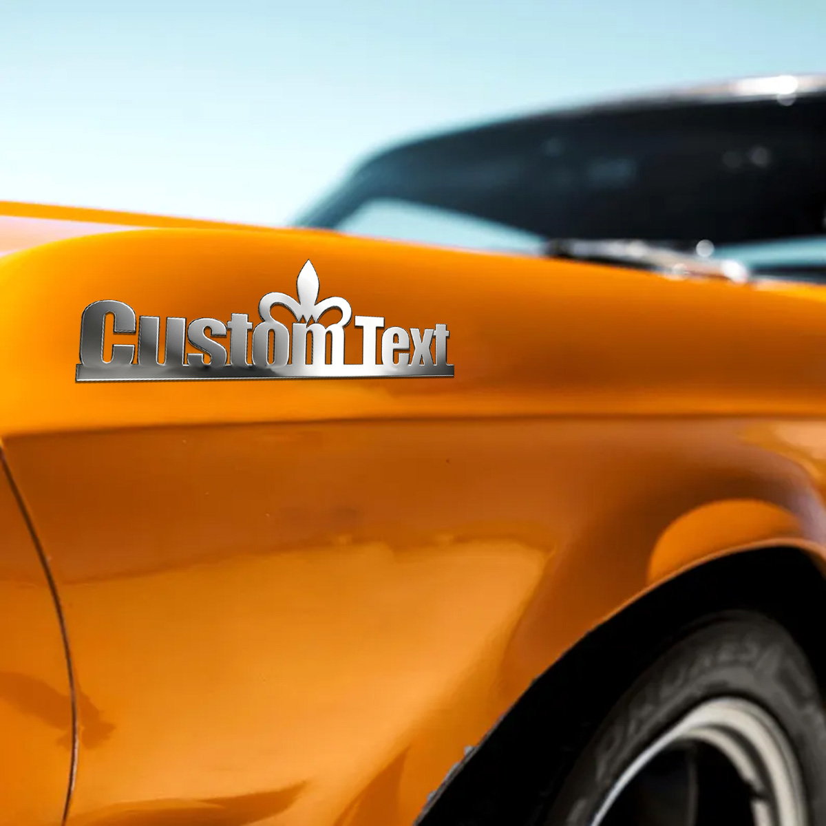Classic Font Chic Crown Metal  - огляд і ціна Car Accessories Logo