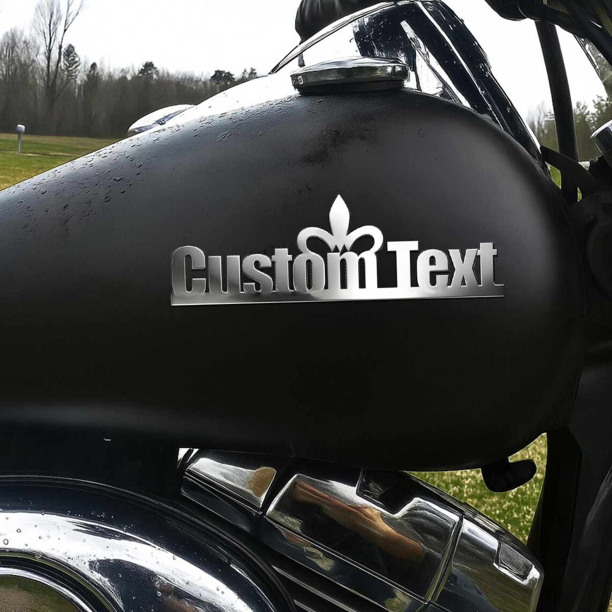 Classic Font Chic Crown Metal  - огляд і ціна Car Accessories Logo
