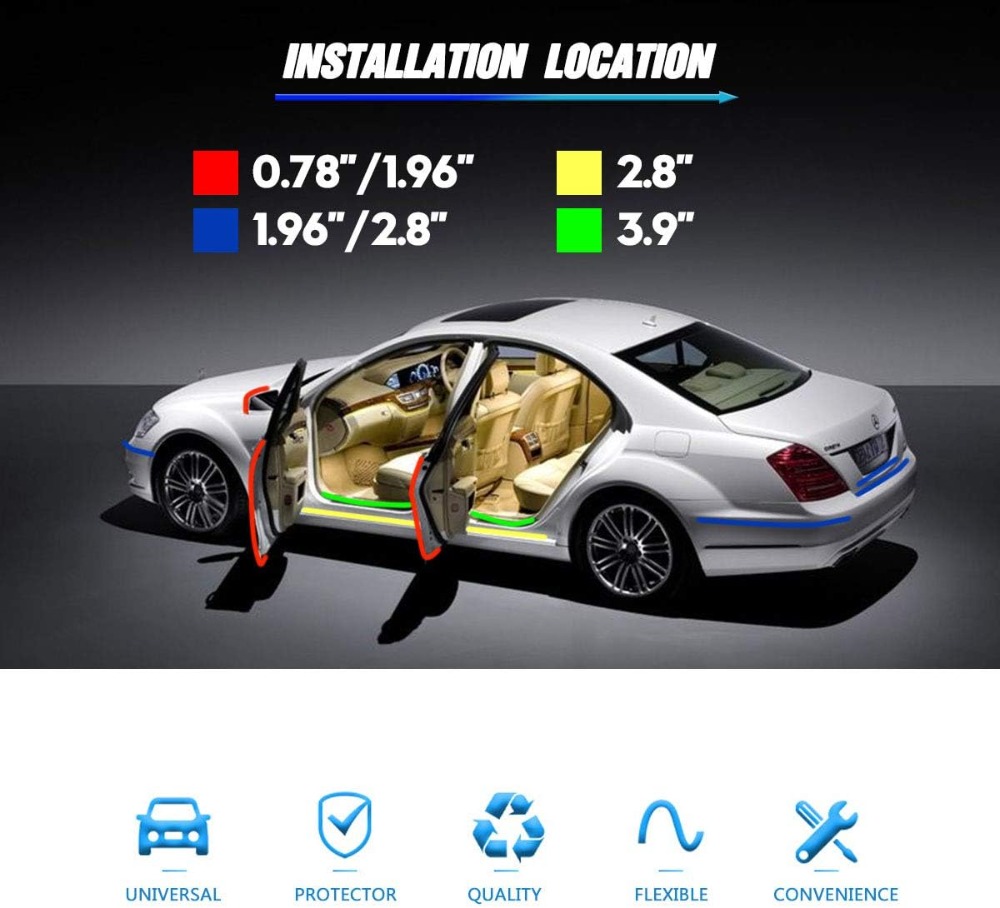 Anti-Scratch Anti-Collision Ca - огляд і ціна Bumper Guard Protector