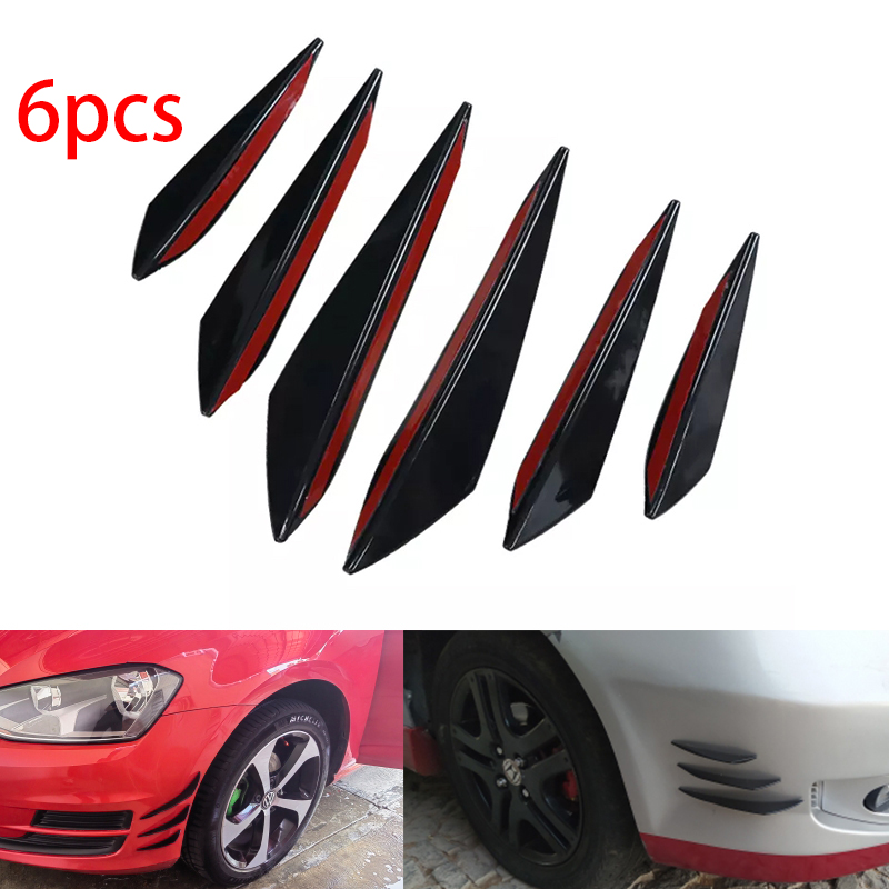 6pcs Universal Rubber Car Fron - огляд і ціна Bumper Guard Protector