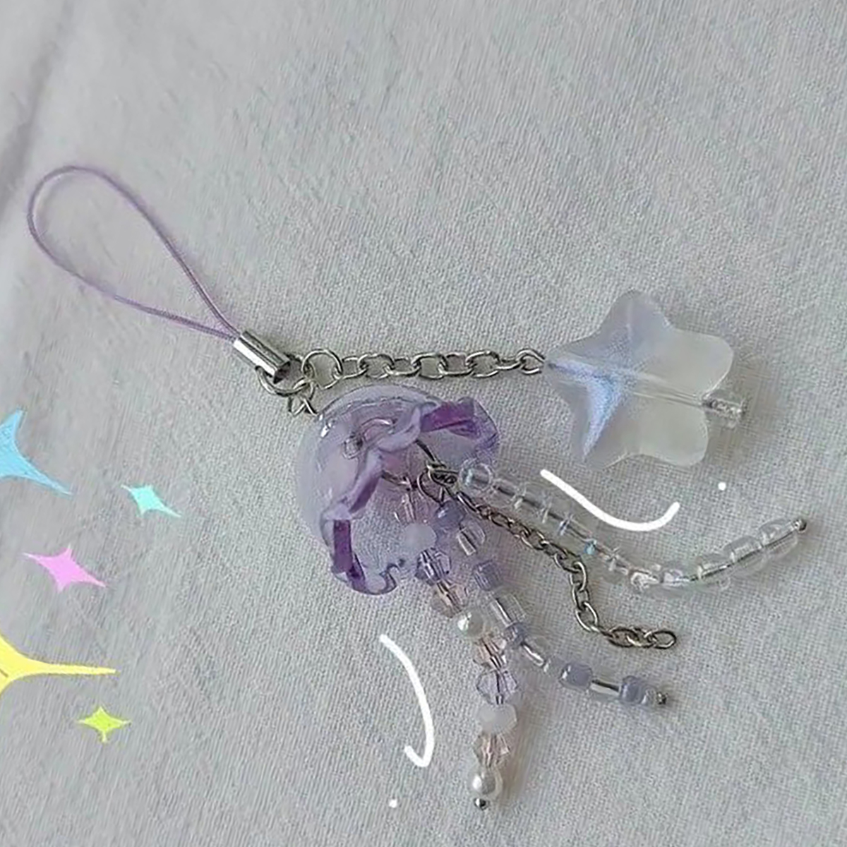 Unique Jellyfish Star Pendant  - огляд і ціна Car Accessories Bangkok