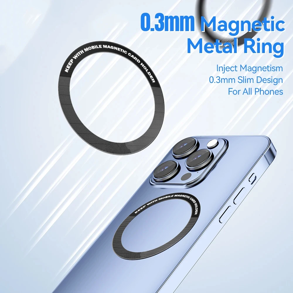 Magnetic Metal Plate Ring Wire - огляд і ціна Car Phone Holder Magnetic
