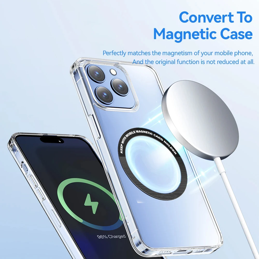 Magnetic Metal Plate Ring Wire - огляд і ціна Car Phone Holder Magnetic