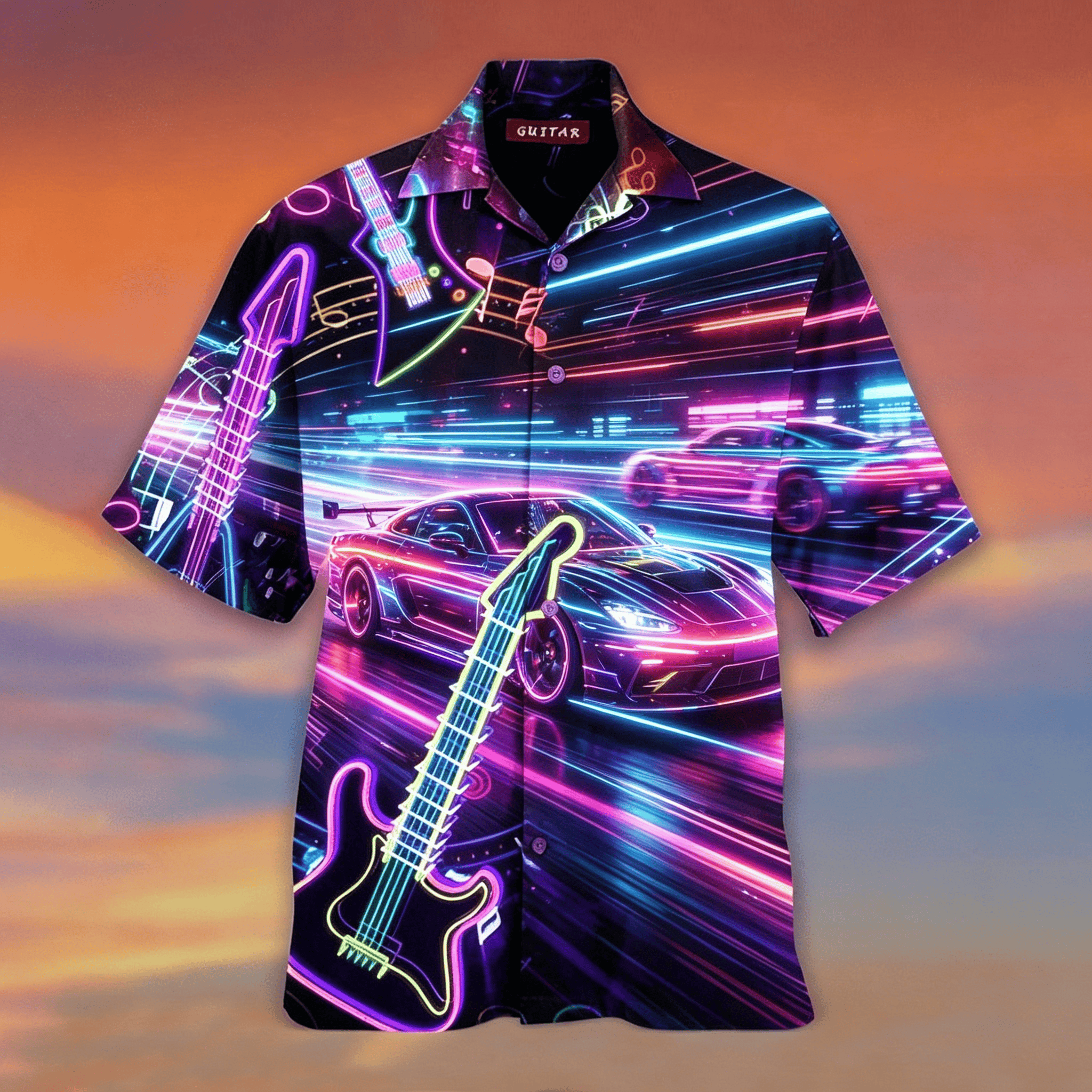 Men's Neon Guitar Jellyfish Pr - огляд і ціна Car Accessories Bangkok