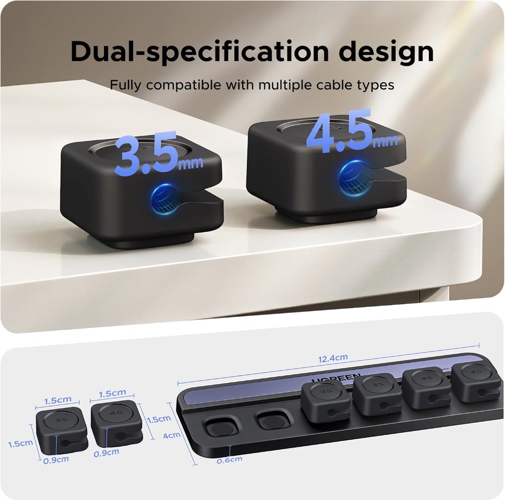 Magnetic Cable Organizer 6 Pac - огляд і ціна Car Cable Organizer