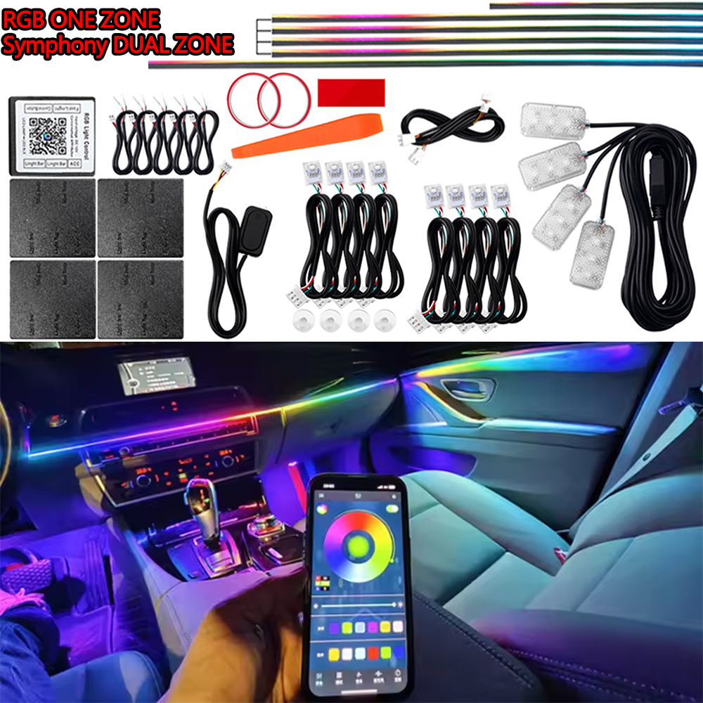 6/10/14/18 in 1 Led Acrylic Ca - огляд і ціна Led Interior Ambient Light