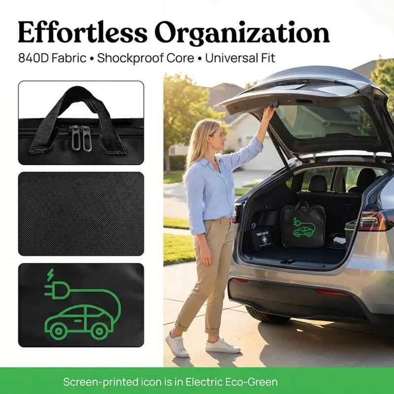 Storage Bag Electric Car Charg - огляд і ціна Car Cable Organizer