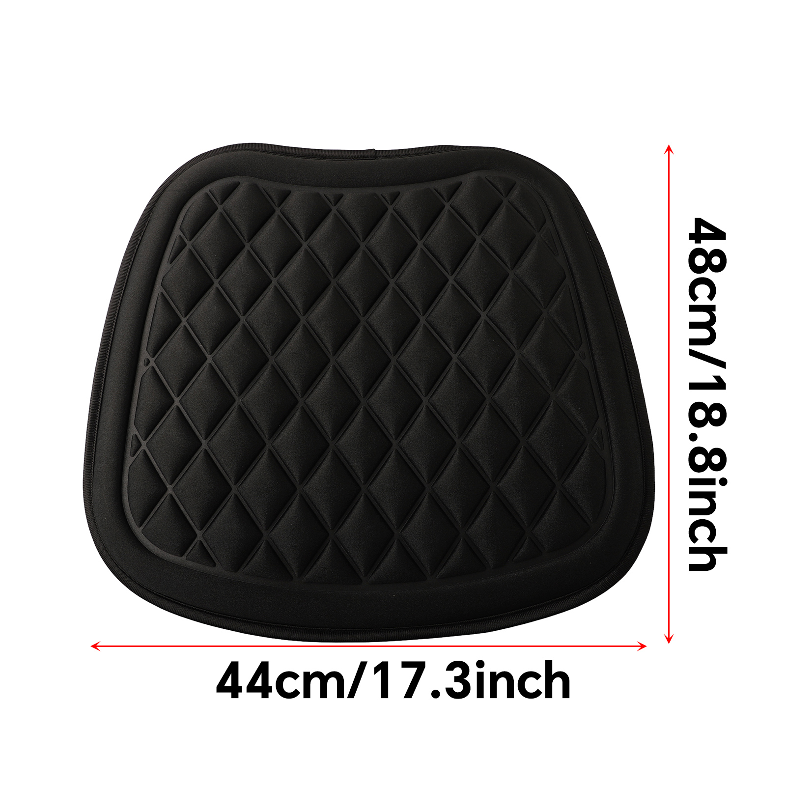 Car Seat Car ​Cushion 44*48cm  - огляд і ціна Car Seat Cushion Memory Foam