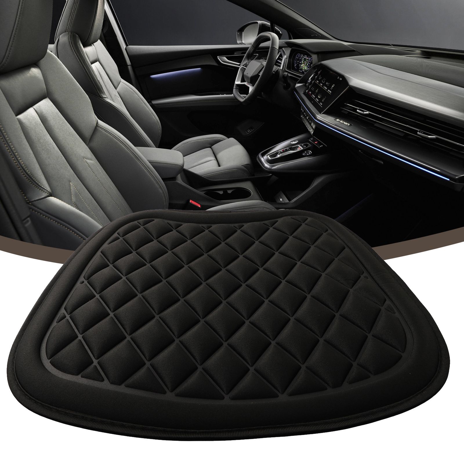 Car Seat Car ​Cushion 44*48cm  - огляд і ціна Car Seat Cushion Memory Foam