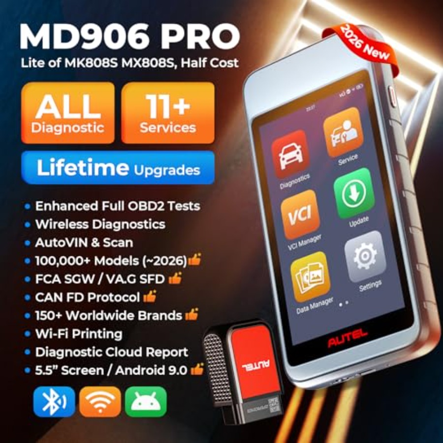 OBD2 Scanner MaxiDiag MD906 PR - огляд і ціна Obd2 Scanner