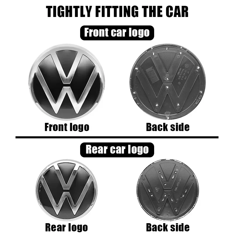 1Pc ABS VW Car Front Logo Gril - огляд і ціна Car Accessories Logo