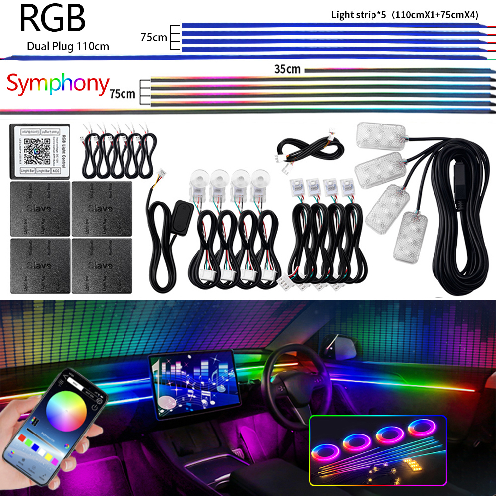 Universal Led Car Ambient Ligh - огляд і ціна Led Interior Ambient Light
