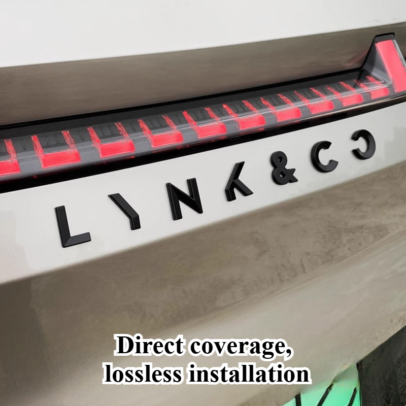 For Lynk&Co 08 Blackened Car L - огляд і ціна Car Accessories Logo