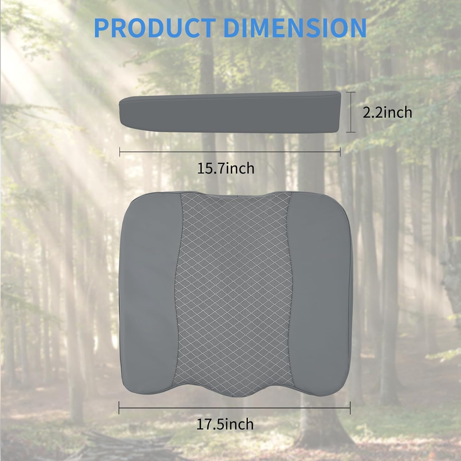Nilight Car Seat Cushion Leath - огляд і ціна Car Seat Cushion Memory Foam