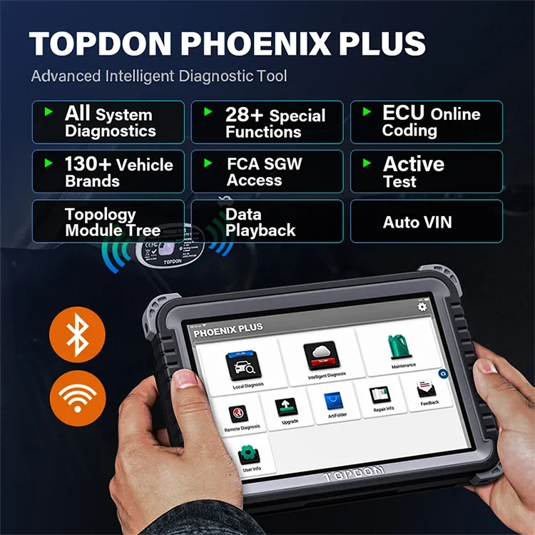 TOPDON Phoenix Plus  Automotiv - огляд і ціна Obd2 Scanner
